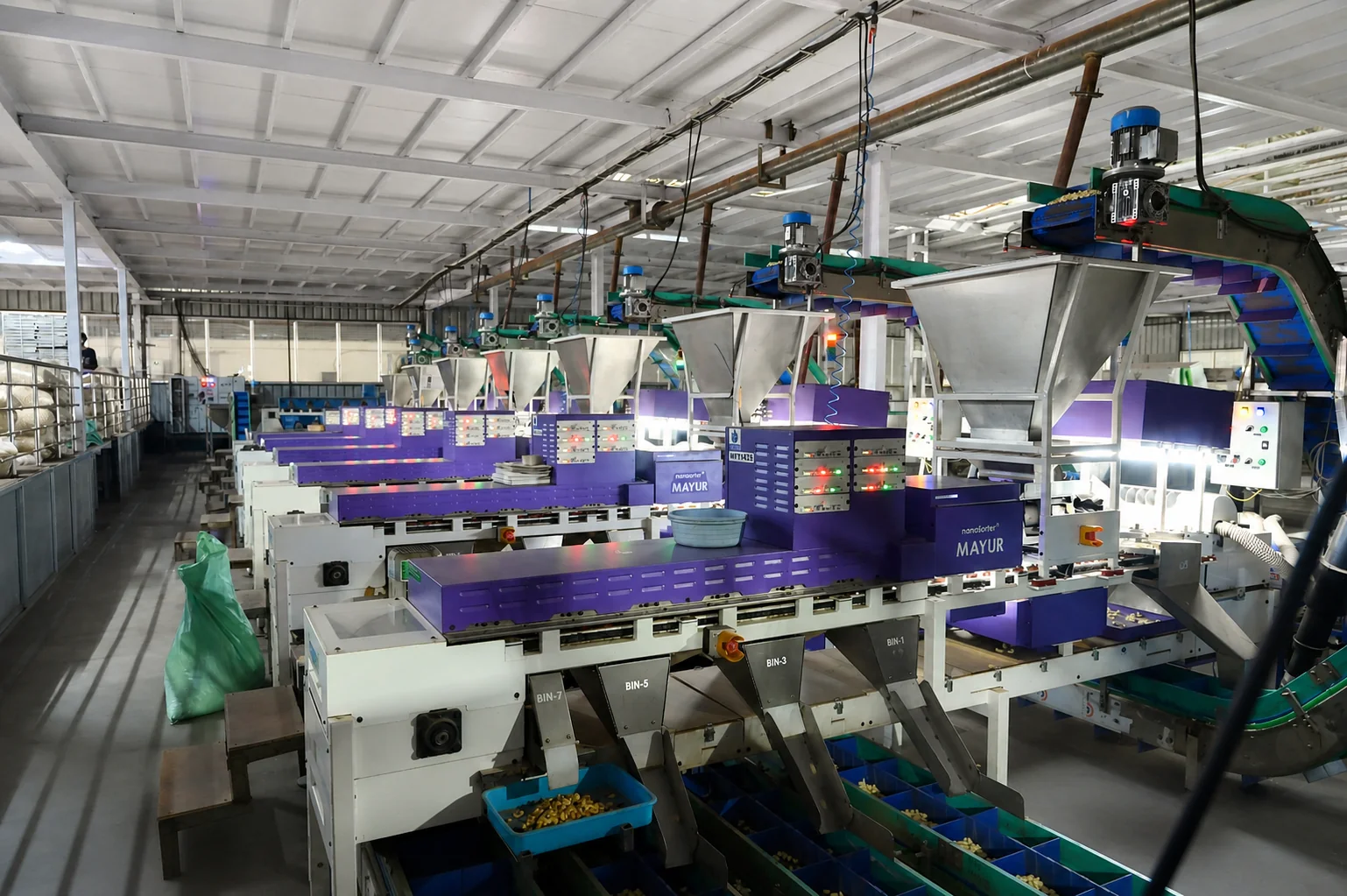 Automated grading machinery